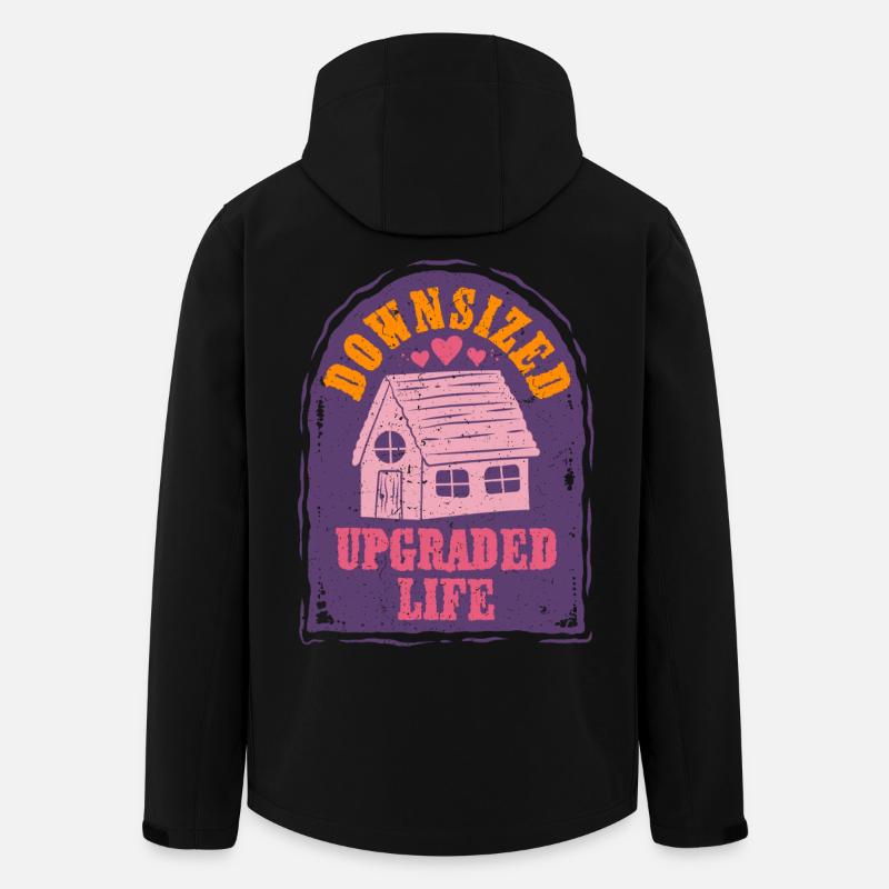 Tiny House - Veste softshell homme en polyester recyclé Stanley/Stella - noir