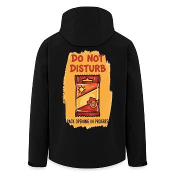 Ne pas interrompre l’ouverture de paquets en cours de trading - Veste softshell homme en polyester recyclé Stanley/Stella - noir - Dos - AI Model Male 185 light (185cm)