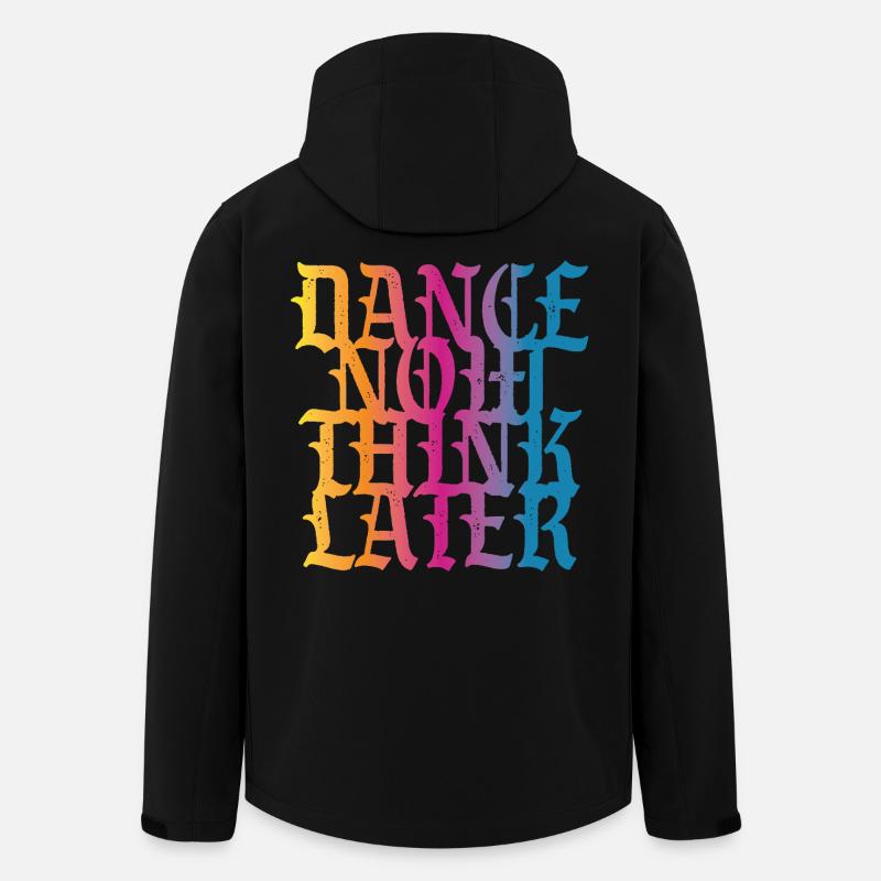 Dance now think later - Recycelte Männer Softshell-Jacke von Stanley/Stella - Schwarz