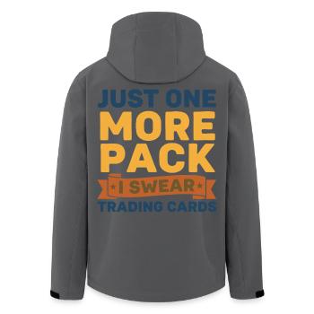 Juste un pack de plus, je jure collectionneur de cartes à collectionner - Veste softshell homme en polyester recyclé Stanley/Stella - noir - Dos - AI Model Male 185 light (185cm)