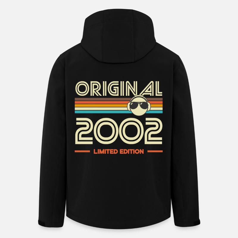 Original 2002 Limited Edition - Men’s Recycled Softshell Jacket by Stanley/Stella - black