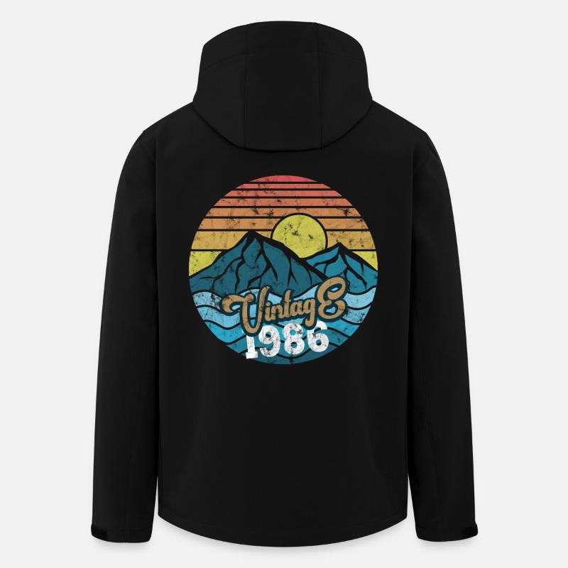 Funktastic since 1986 - Recycelte Männer Softshell-Jacke von Stanley/Stella - Schwarz