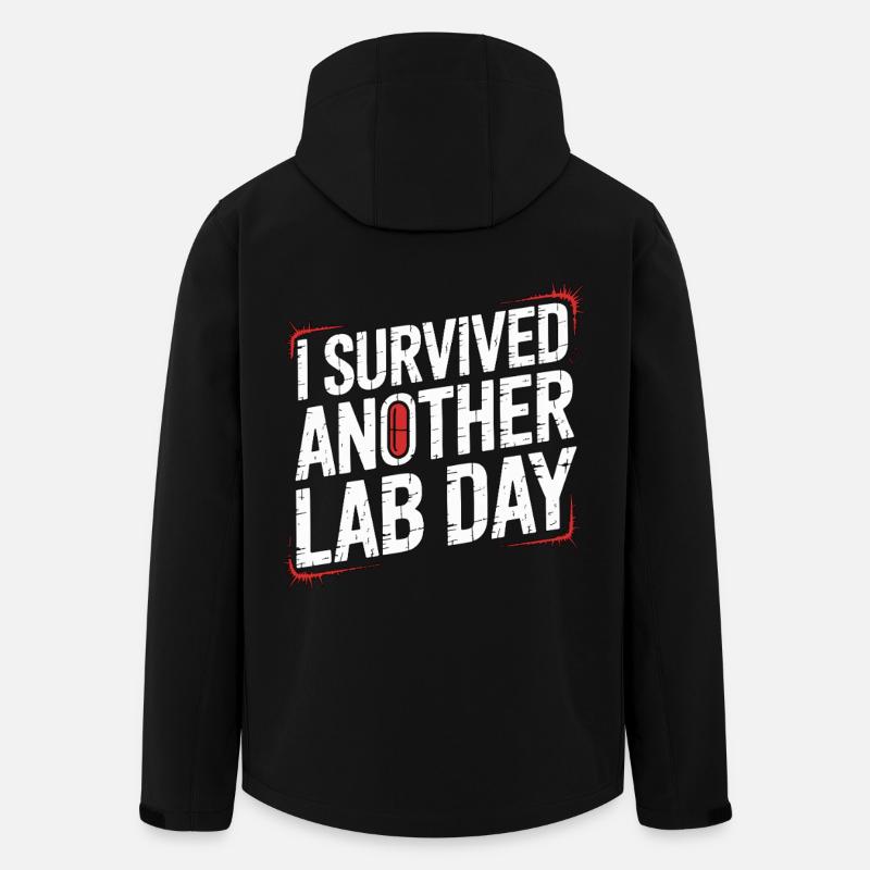 Pharmacist Student I Survived Another Medicine - Recycelte Männer Softshell-Jacke von Stanley/Stella - Schwarz