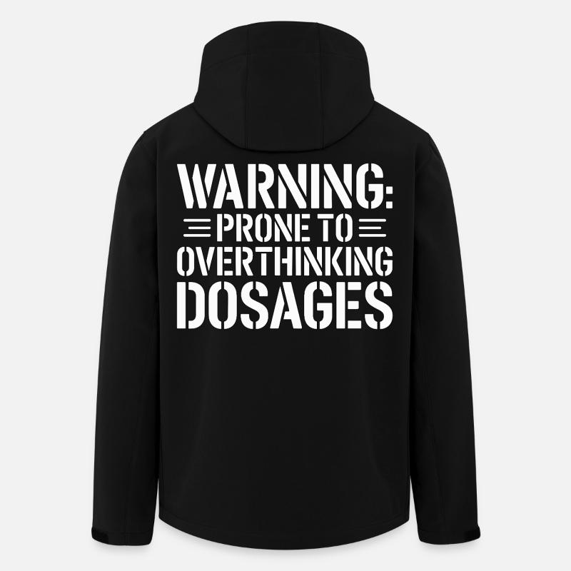 Pharmacist Student Warning Prone To Pharmaceutical - Recycelte Männer Softshell-Jacke von Stanley/Stella - Schwarz