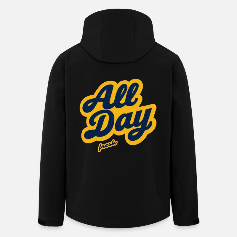 All Day Fresh - Recycelte Männer Softshell-Jacke von Stanley/Stella - Schwarz