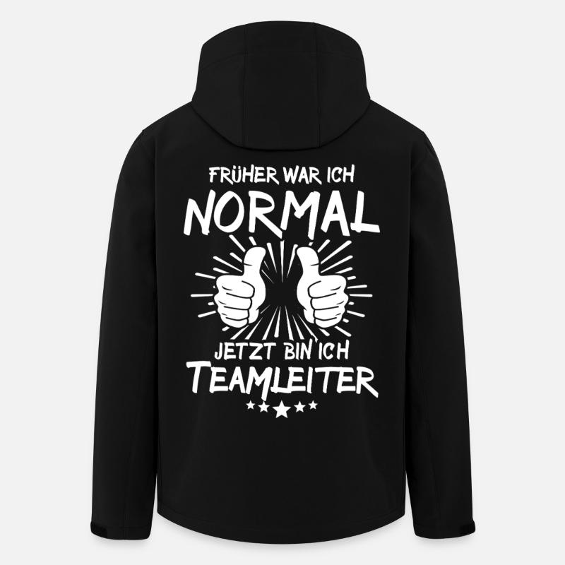 Chef d’équipe - Veste softshell homme en polyester recyclé Stanley/Stella - noir