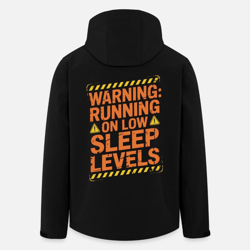 Pharmacist Student Warning Running Pharmaceutical - Men’s Recycled Softshell Jacket by Stanley/Stella - black