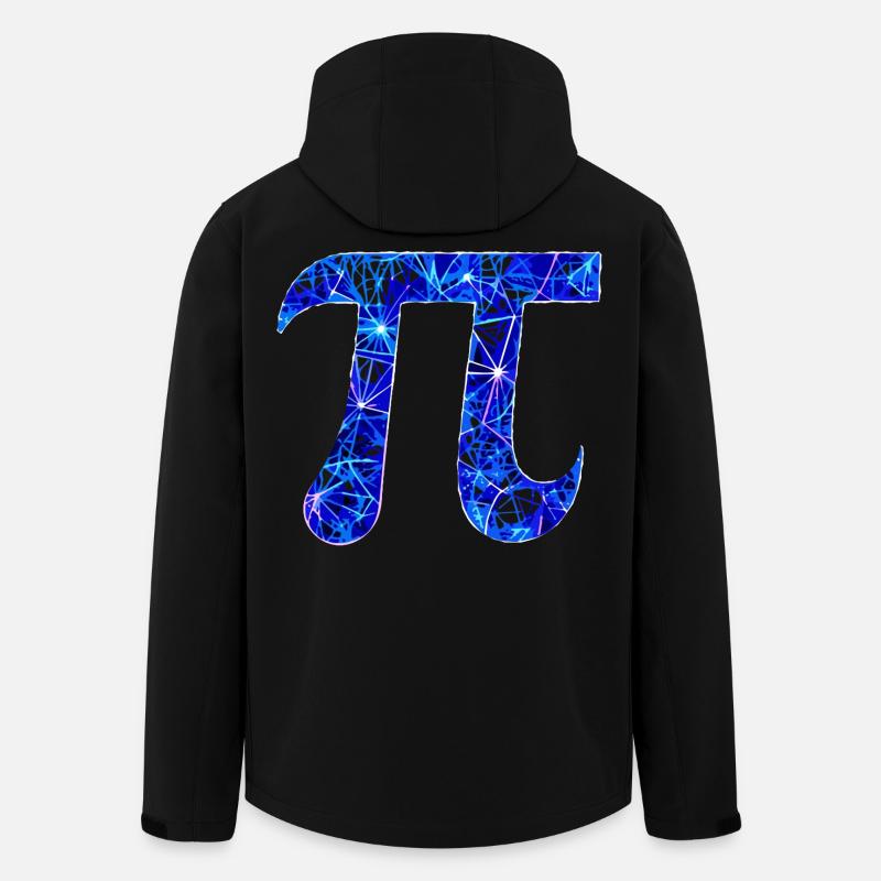 Number Pi - 3.14 - Men’s Recycled Softshell Jacket by Stanley/Stella - black