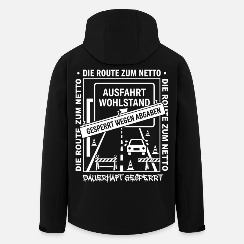 La ligne vers Netto fermée définitivement - Veste softshell homme en polyester recyclé Stanley/Stella - noir