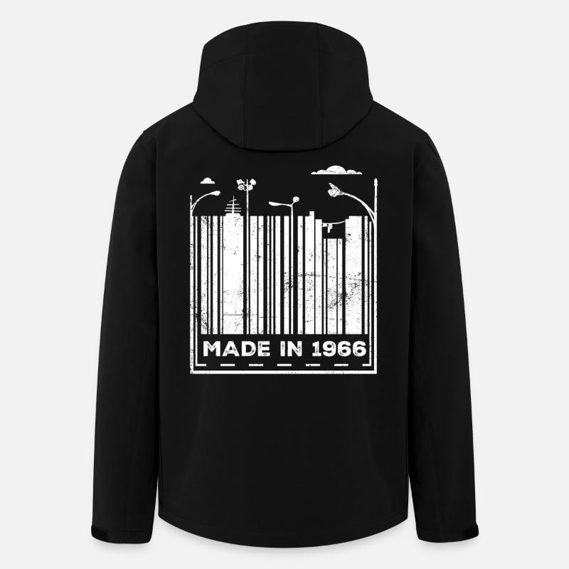 Millésime 1966 - Veste softshell homme en polyester recyclé Stanley/Stella - noir
