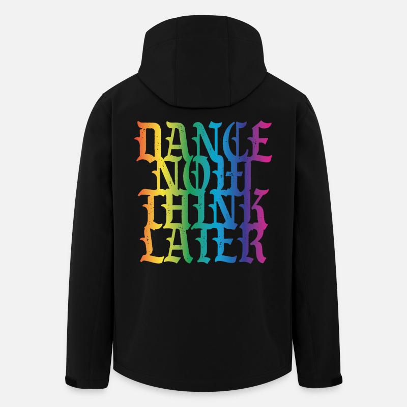 Dance now think later - Recycelte Männer Softshell-Jacke von Stanley/Stella - Schwarz