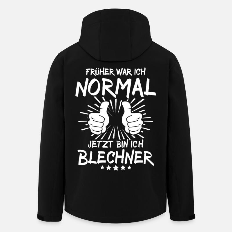 Blechner - Veste softshell homme en polyester recyclé Stanley/Stella - noir