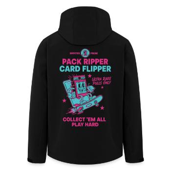 Pack Ripper Card Flipper Ultra Rare Tirs Échanges - Veste softshell homme en polyester recyclé Stanley/Stella - noir - Dos - AI Model Male 185 light (185cm)