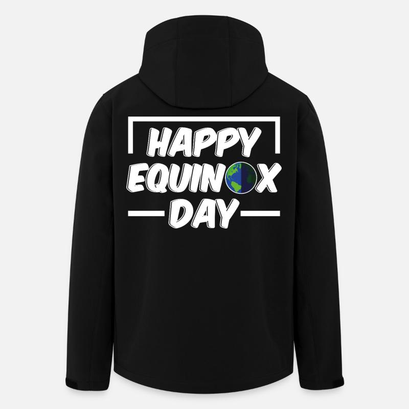 Joyeuse journée de l’équinoxe Pâques Ostara - Veste softshell homme en polyester recyclé Stanley/Stella - noir
