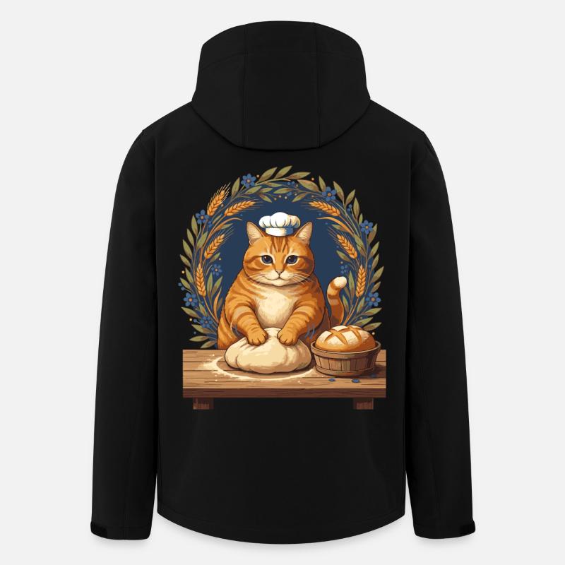 Sourdough Bread Baking Baker Sourdough Starter - Men’s Recycled Softshell Jacket by Stanley/Stella - black