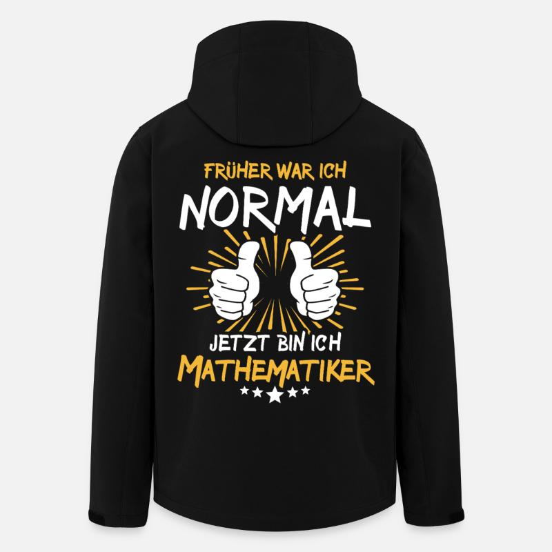 Mathématicien Spruch - Veste softshell homme en polyester recyclé Stanley/Stella - noir