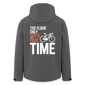 Équipement professionnel d’acrobatie cycliste - Veste softshell homme en polyester recyclé Stanley/Stella - noir - Dos - AI Model Male 185 light (185cm)