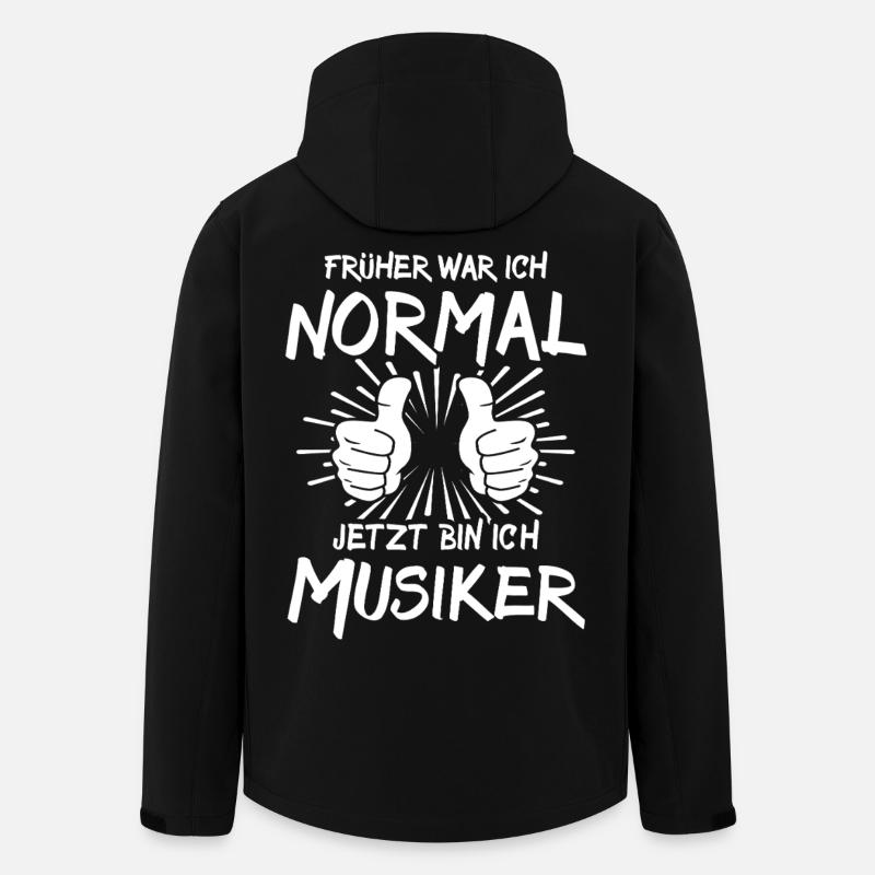 Musiker - Recycelte Männer Softshell-Jacke von Stanley/Stella - Schwarz
