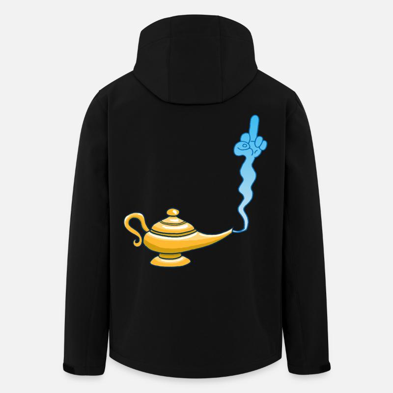 Der böse Genie - Recycelte Männer Softshell-Jacke Discoverer von Stanley/Stella - Schwarz