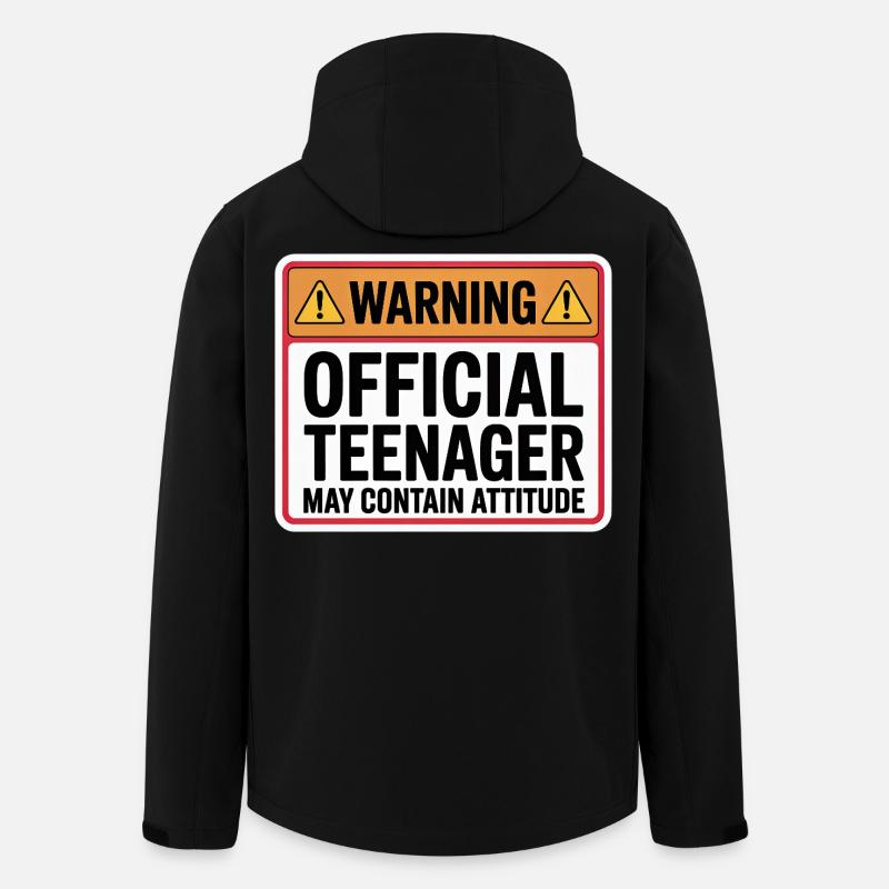 Teenager - Recycelte Männer Softshell-Jacke von Stanley/Stella - Schwarz