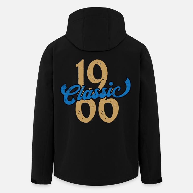 1966 Classic - Recycelte Männer Softshell-Jacke von Stanley/Stella - Schwarz