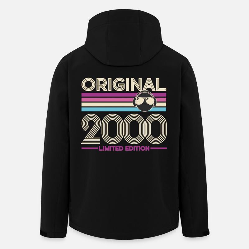 Original 2000 Limited Edition - Men’s Recycled Softshell Jacket by Stanley/Stella - black
