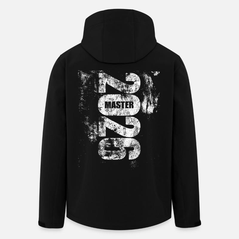 Master 2026 | Enfin terminé - Veste softshell homme en polyester recyclé Stanley/Stella - noir