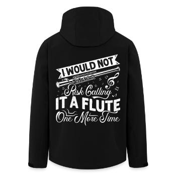 Piccolo Appelle ça Flûte une fois de plus Fanfare - Veste softshell homme en polyester recyclé Stanley/Stella - noir - Dos - AI Model Male 185 light (185cm)