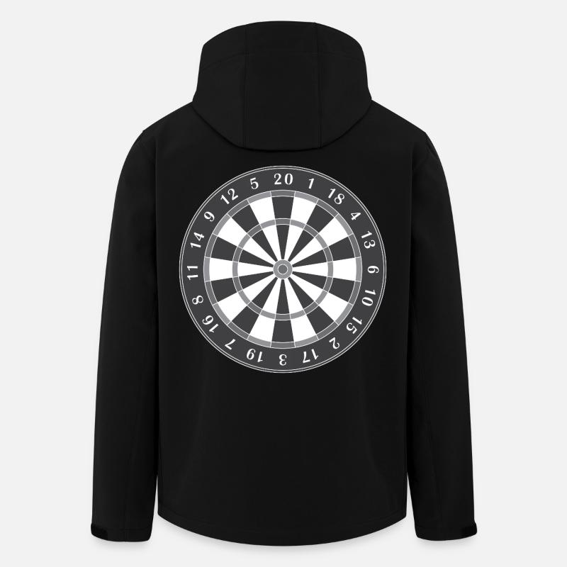 cible - Veste softshell homme en polyester recyclé Stanley/Stella - noir