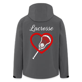 Lacrosse Heart Sport - Veste softshell homme en polyester recyclé Stanley/Stella - noir - Dos - AI Model Male 185 light (185cm)
