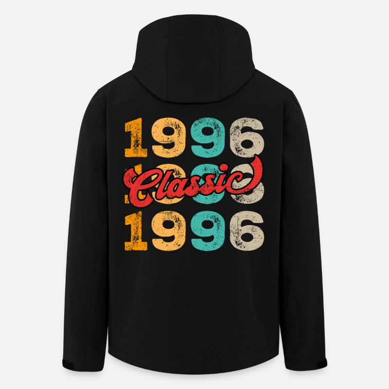 Classic 1996 - Recycelte Männer Softshell-Jacke von Stanley/Stella - Schwarz