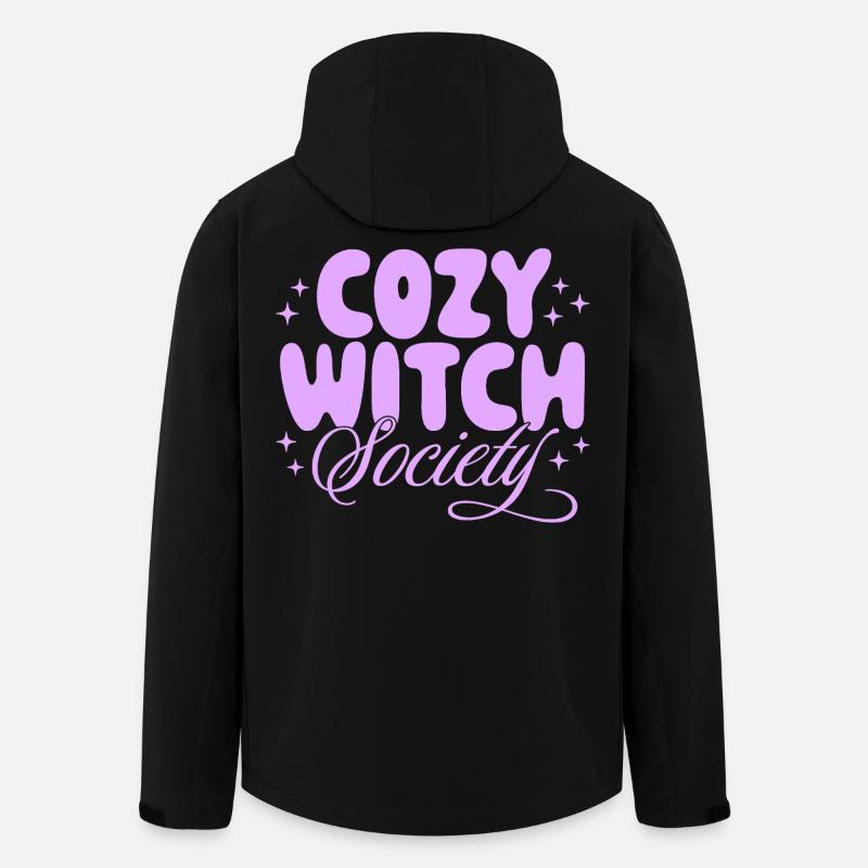 Société des Sorcières Douillettes - Veste softshell homme en polyester recyclé Stanley/Stella - noir