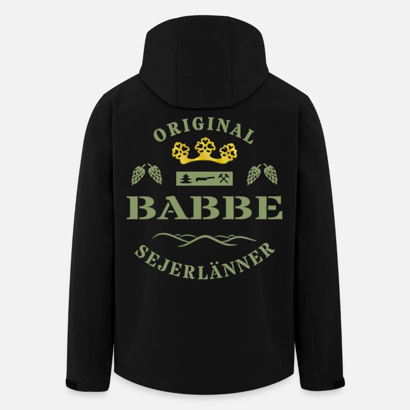 Sejerlaenner Babbe Siegerländer Sire Siegerland - Men’s Recycled Softshell Jacket by Stanley/Stella - black