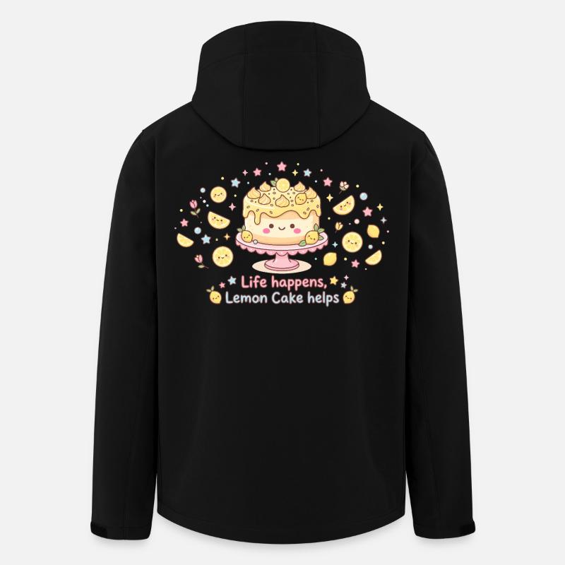 Livet sker citronkage hjælper - Stanley/Stella herre softshelljakke i genanvendt polyester - sort