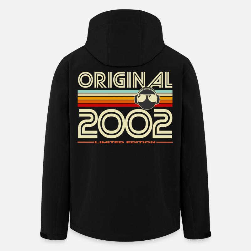 Original 2002 Limited Edition - Men’s Recycled Softshell Jacket by Stanley/Stella - black