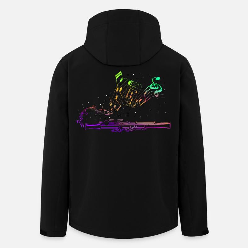 Fosse, section de percussions de marimbistes - Veste softshell homme en polyester recyclé Stanley/Stella - noir