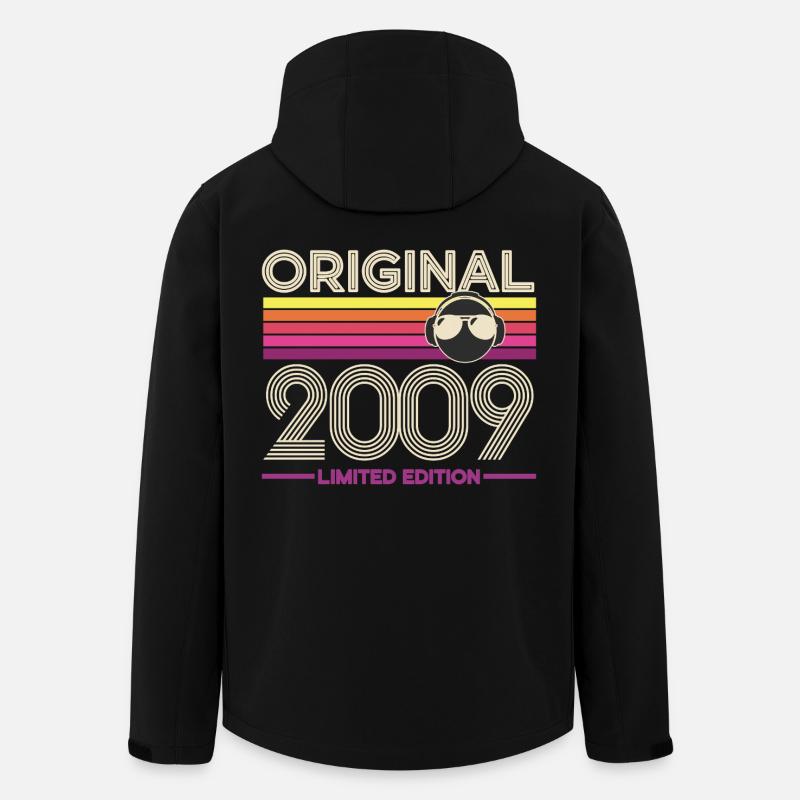 Original 2009 Edition - Veste softshell homme en polyester recyclé Stanley/Stella - noir