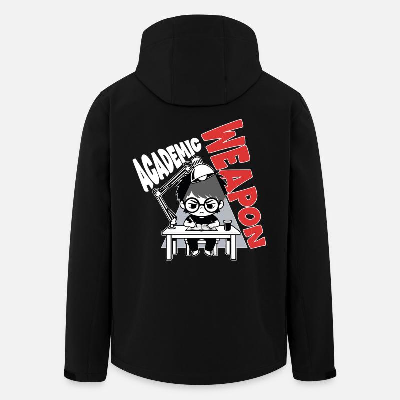 Student Academic Weapon Revisions Manga - Recycelte Männer Softshell-Jacke von Stanley/Stella - Schwarz