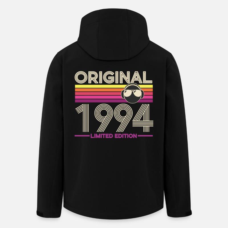 Original 1994 Retro Edition - Men’s Recycled Softshell Jacket by Stanley/Stella - black