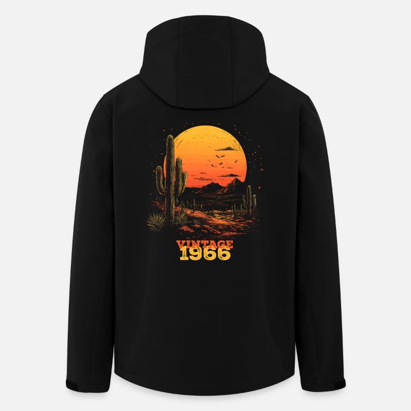 Millésime 1966 - Veste softshell homme en polyester recyclé Stanley/Stella - noir