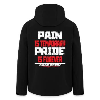 cage_crew_MMA_Mixed Arts martiaux - Veste softshell homme en polyester recyclé Stanley/Stella - noir - Dos - AI Model Male 185 light (185cm)