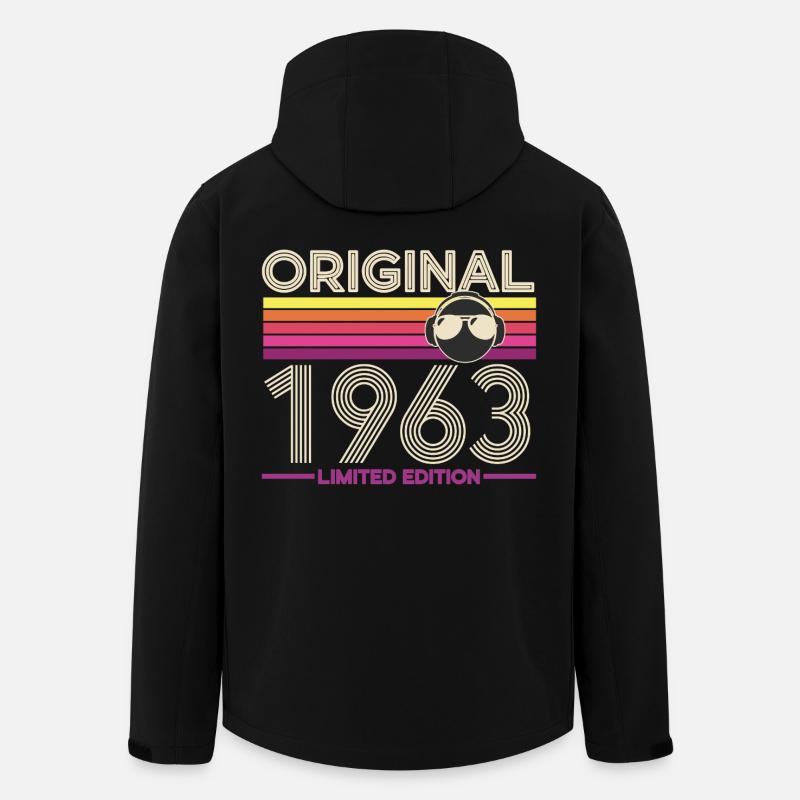Original 1963 Limited Edition - Men’s Recycled Softshell Jacket by Stanley/Stella - black