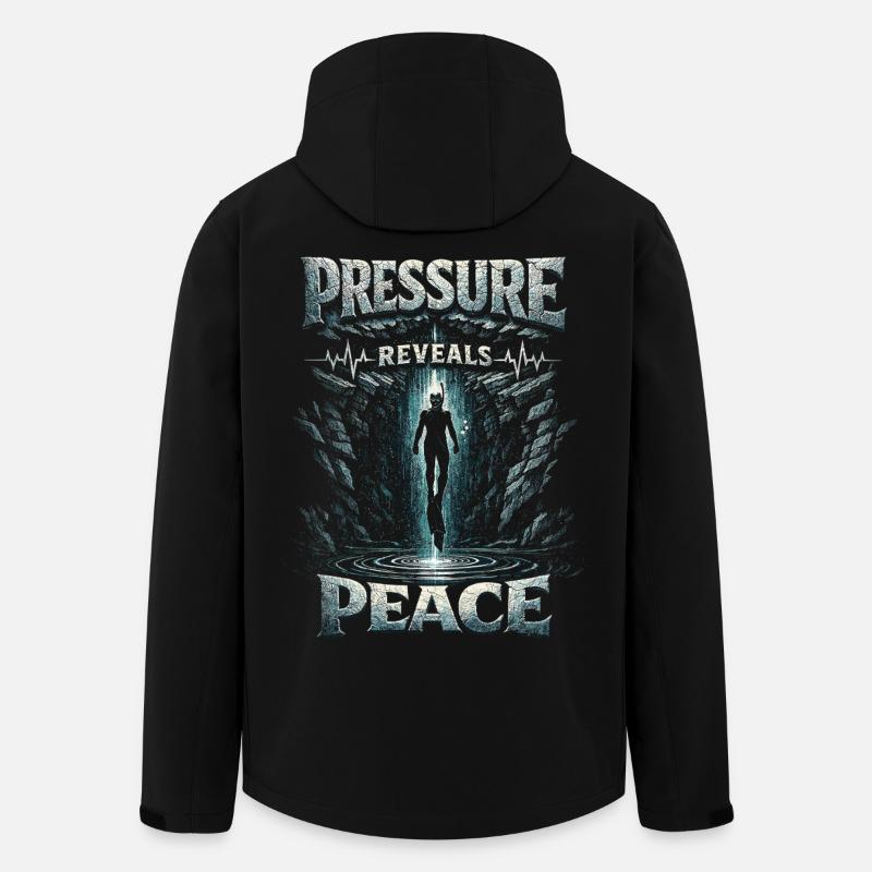 Apnoetauchen Freitauchen - Recycelte Männer Softshell-Jacke von Stanley/Stella - Schwarz