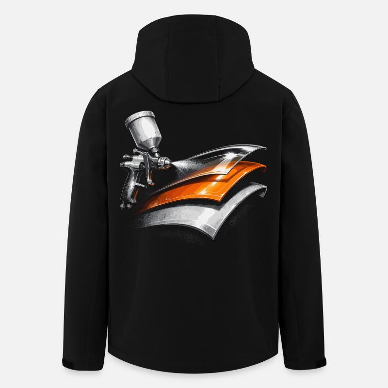 Vehicle Painter Car Painter Painter - Men’s Recycled Softshell Jacket by Stanley/Stella - black