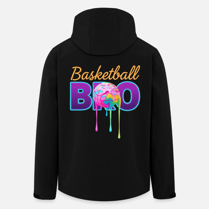 Frère Frère de basket - Veste softshell homme en polyester recyclé Stanley/Stella - noir