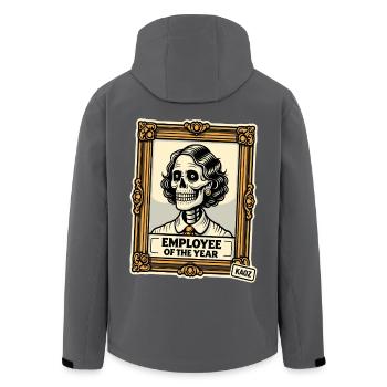 Employé Squelette de l’Année - Veste softshell homme en polyester recyclé Stanley/Stella - noir - Dos - AI Model Male 185 light (185cm)