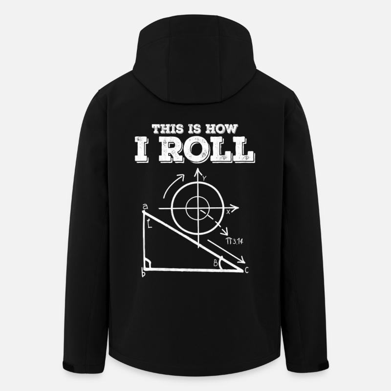 So mache ich ein Mathediagramm - Recycelte Männer Softshell-Jacke von Stanley/Stella - Schwarz