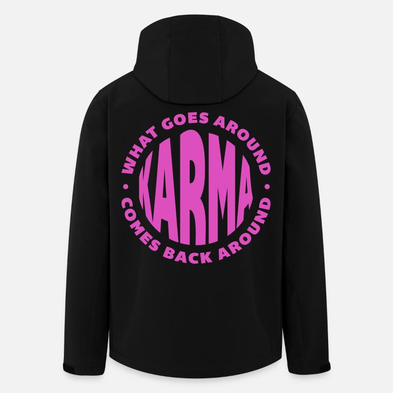 karma - Veste softshell homme en polyester recyclé Stanley/Stella - noir