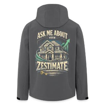Un agent immobilier m’a demandé à propos de Zestimate - Veste softshell homme en polyester recyclé Stanley/Stella - noir - Dos - AI Model Male 185 light (185cm)