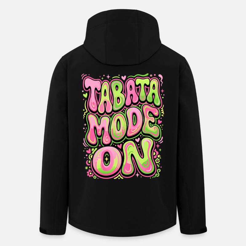 Tabata Mode On - Men’s Recycled Softshell Jacket by Stanley/Stella - black